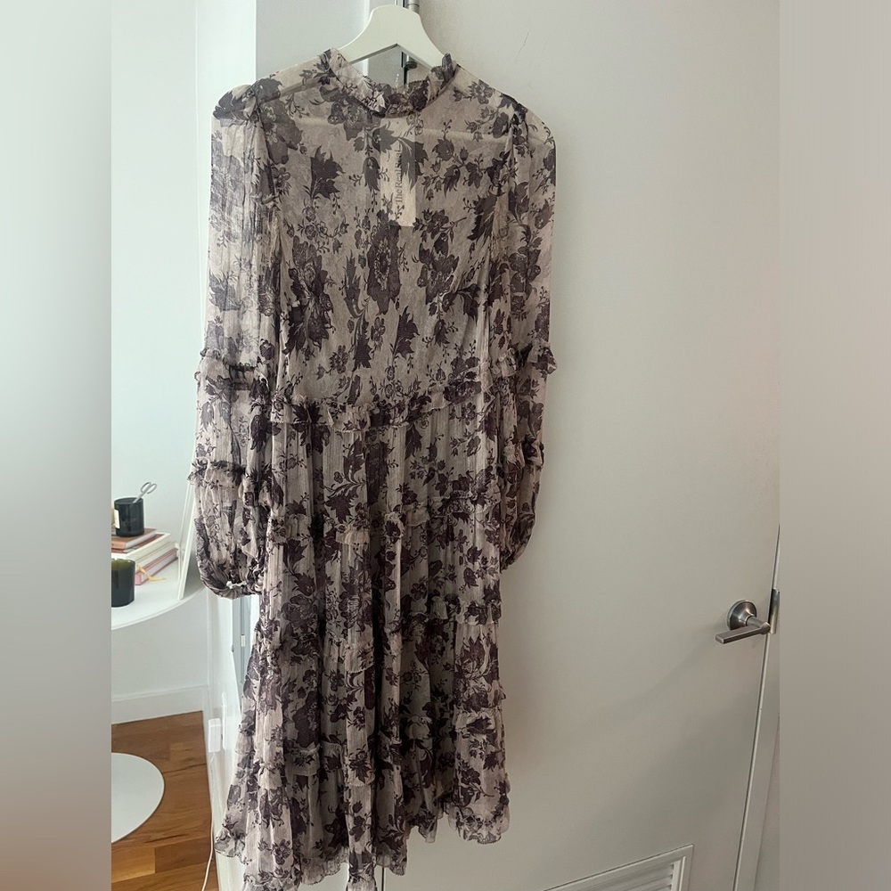 Zimmermann Floral Chiffon Dress size 1
